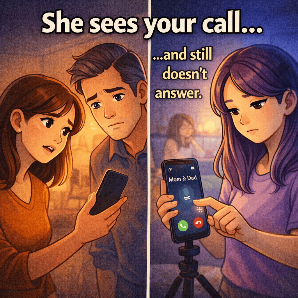 holding a phone